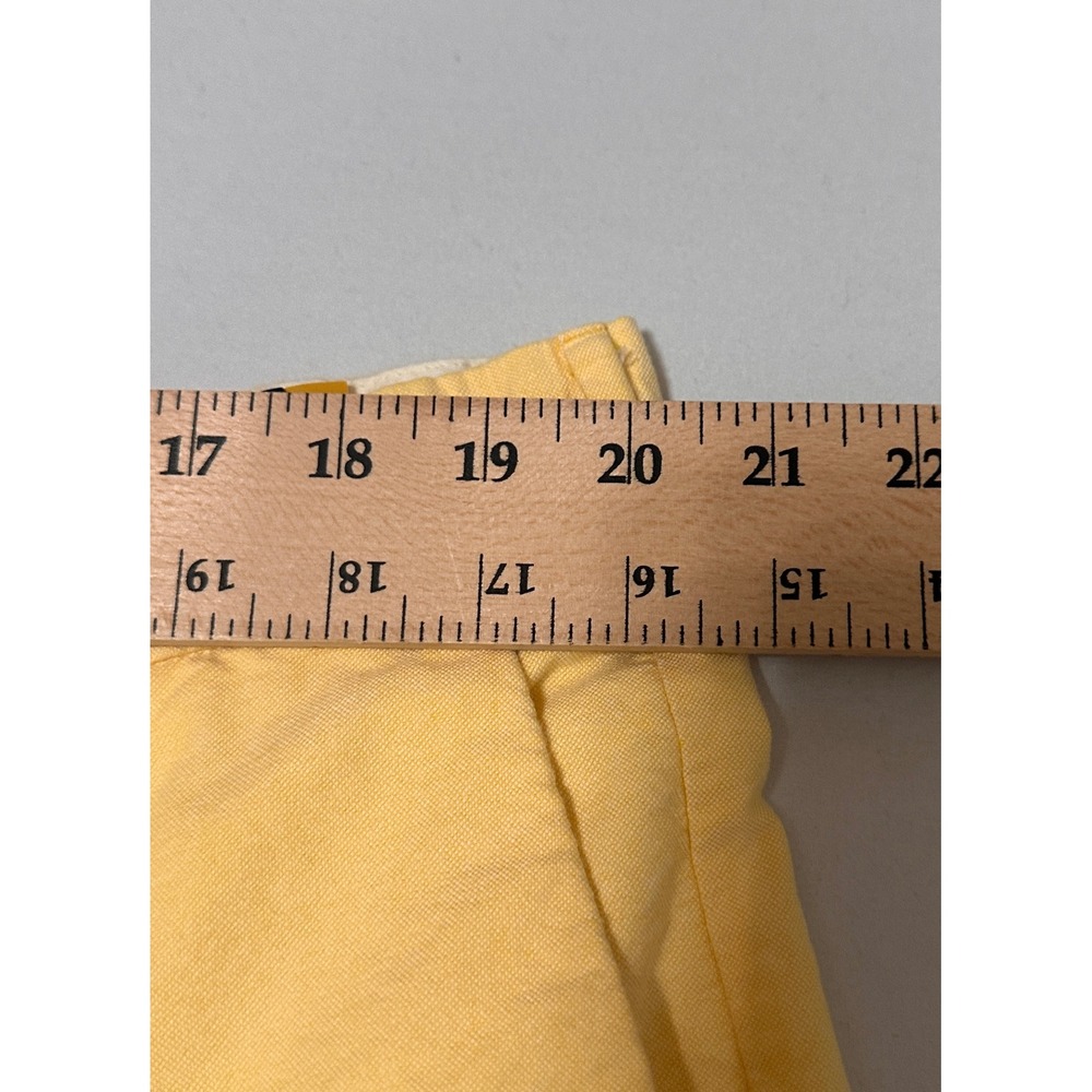 Polo Ralph Lauren Mens Classic Fit Chino Shorts Yellow Size 40 Cotton 9 Inseam - Picture 7 of 8